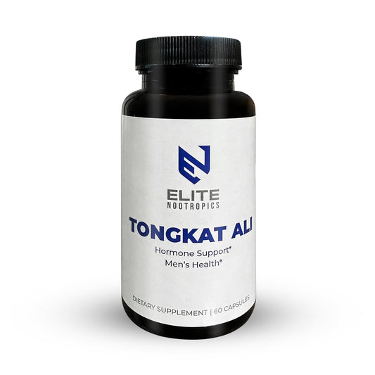 Elite Nootropics Tongkat Ali 400mg, 60 Capsules (60 Servings)